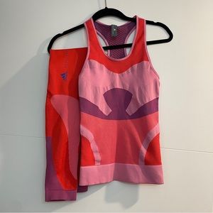 NWT Stella McCartney Adidas tank and legging set